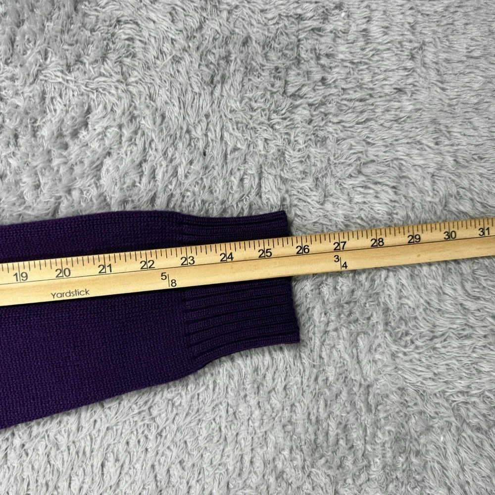 Polo Ralph Lauren Men's Medium Knit Sweater Exclusive Of‎ Decoration Purple